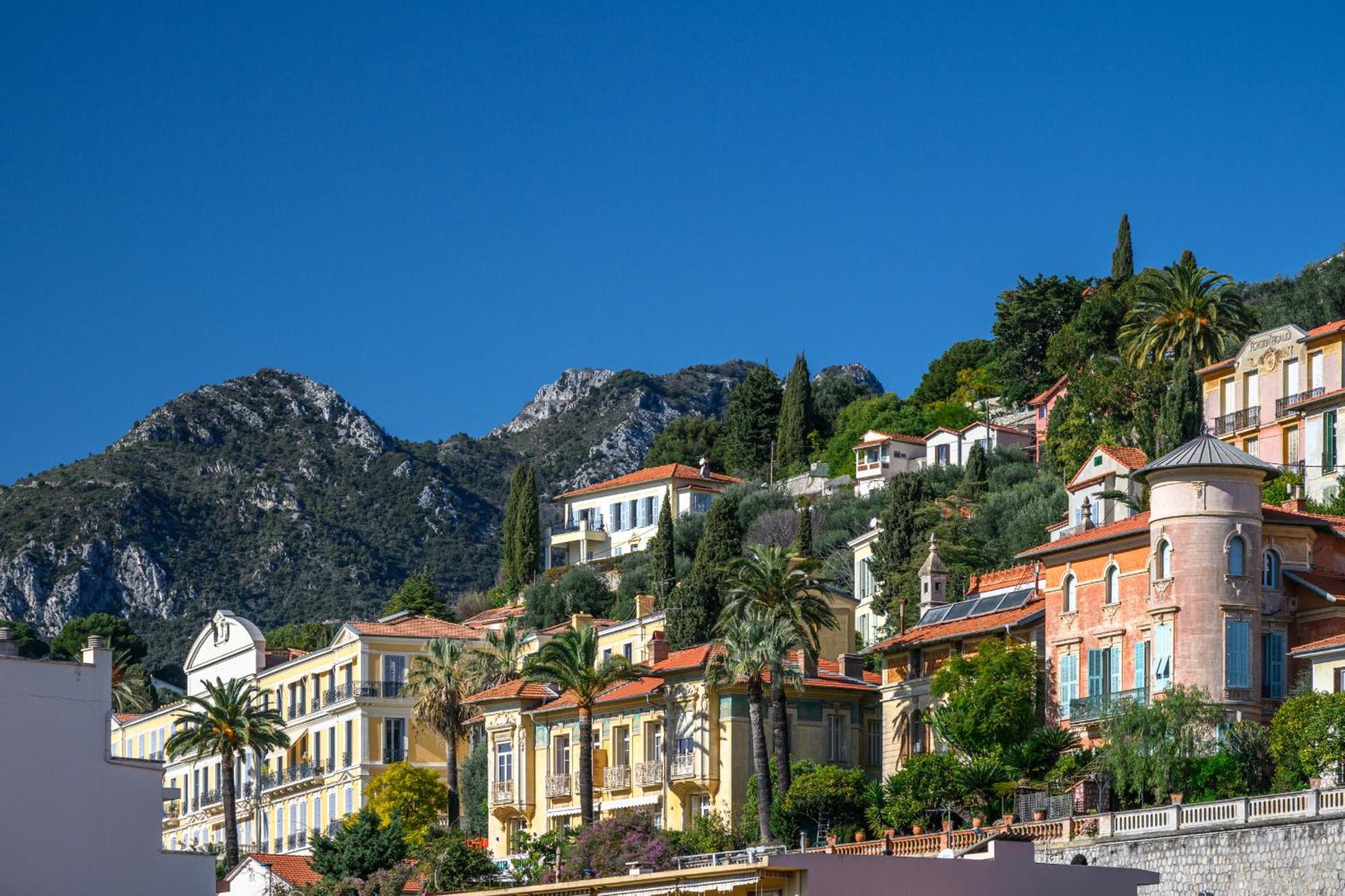 "Charmant Studio" Plein Centre, Calme, Terrasse Menton Luaran gambar